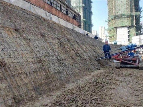 万源建筑边坡支护